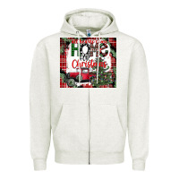 Oatmeal Heather christmas homecoming celebration Zipper Hoodie - CowhideDigitalArt