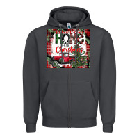 Smoke christmas homecoming celebration Zipper Hoodie - CowhideDigitalArt