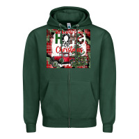 Sports Green christmas homecoming celebration Zipper Hoodie - CowhideDigitalArt