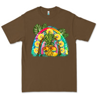 Cacao pineapple rainbow Premium Tee - BarkalooDesign