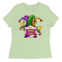 Matcha mardi gras gnomes fleur de lis Ladies Tee - RanaPortraitStore