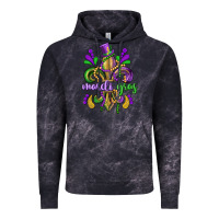 Cloud Black mardi gras fleur de lis Vintage Hoodie - CowGirlArtShop