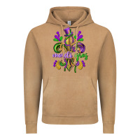 Vintage Camel mardi gras fleur de lis Vintage Hoodie - CowGirlArtShop