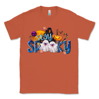 Copper Stay Spooky Classic Tee - texasbilliewilder