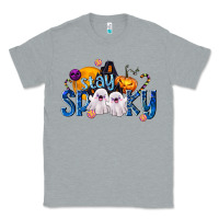 Heather Grey Stay Spooky Classic Tee - texasbilliewilder
