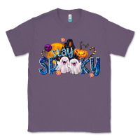 Lavender Stay Spooky Classic Tee - texasbilliewilder