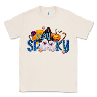 Natural Stay Spooky Classic Tee - texasbilliewilder