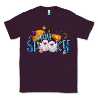 Plum Stay Spooky Classic Tee - texasbilliewilder