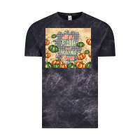 Cloud Black all the plaid and pumpkin things Vintage Tee - TumblerDesignByShophia