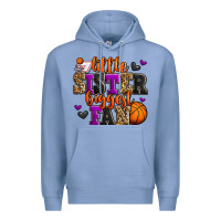 Colony Blue little sister biggest fan basketball Premium Hoodie - Jasminsmagicworld
