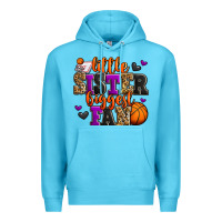 Ocean Blue little sister biggest fan basketball Premium Hoodie - Jasminsmagicworld