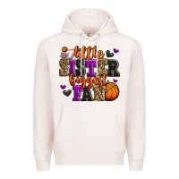 Pale Pink little sister biggest fan basketball Premium Hoodie - Jasminsmagicworld