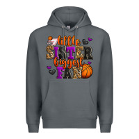 Rock little sister biggest fan basketball Premium Hoodie - Jasminsmagicworld