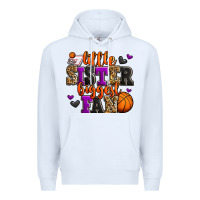 White little sister biggest fan basketball Premium Hoodie - Jasminsmagicworld