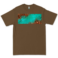 Cacao tooled leather turquoise glitter 11oz mug Premium Tee - Jasminsmagicworld