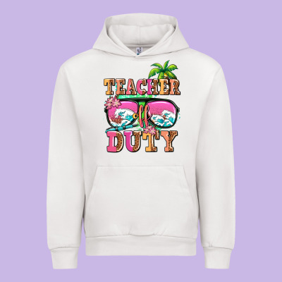 Teacher Off Duty Urban Hoodie Designed By Adodesignshop