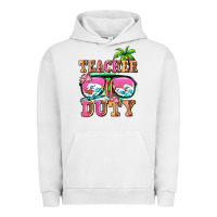 Pigment Lunar Rock teacher off duty Urban Hoodie - AdoDesignShop