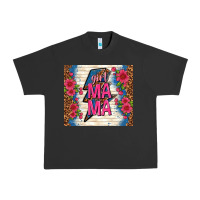 Pigment Black girl mama thunder with flowers Urban Heavy Tee - TumblerDesignByShophia