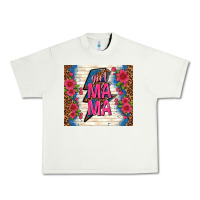 Pistachio girl mama thunder with flowers Urban Heavy Tee - TumblerDesignByShophia