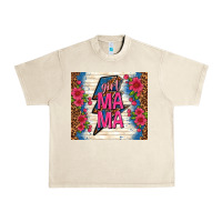 Sandshell girl mama thunder with flowers Urban Heavy Tee - TumblerDesignByShophia