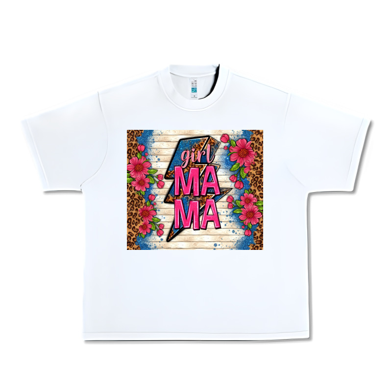 Girl Mama Thunder With Flowers Urban Heavy Tee by TumblerDesignByShophia | Teevron