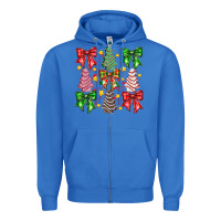 True Royal festive holiday decor Zipper Hoodie - CowhideDigitalArt