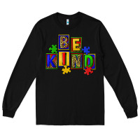 Black Be kind Long Sleeve Tee - CowGirlArtShop