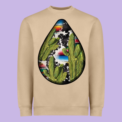 Mexican Teardrop  3 Heavyweight Sweatshirt Designed By Bundleandbundleshop