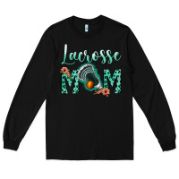 Black lacrose mom Long Sleeve Tee - Jasminsmagicworld