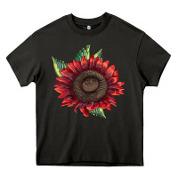 Asphalt ProCut Red Sunflower Heavy Core Tee - LillyAllenDesigns