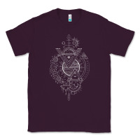 Plum As Above So Below GIFT Alchemy GIFT Blackcraft Classic Tee - minhPixels
