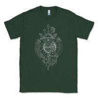 Sports Green As Above So Below GIFT Alchemy GIFT Blackcraft Classic Tee - minhPixels