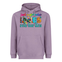 Just A Girl Who Loves Sea Turtle Heavyweight Hoodie | Teevron