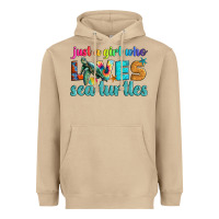 Mushroom just a girl who loves sea turtle Heavyweight Hoodie - Artiststas