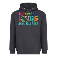 Smoke just a girl who loves sea turtle Heavyweight Hoodie - Artiststas