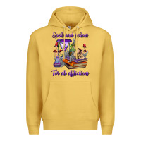 Antique Gold spells and potions for all afflictions Premium Hoodie - BundleAndBundleShop