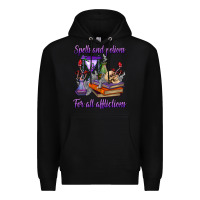 Black spells and potions for all afflictions Premium Hoodie - BundleAndBundleShop