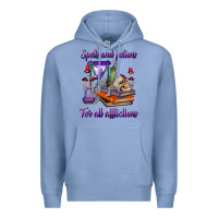 Colony Blue spells and potions for all afflictions Premium Hoodie - BundleAndBundleShop