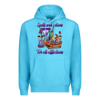 Ocean Blue spells and potions for all afflictions Premium Hoodie - BundleAndBundleShop