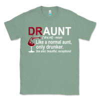 Sage Funny Drunk Aunt Definition DRAUNT Gift For Auntie Classic Tee - minhPixels