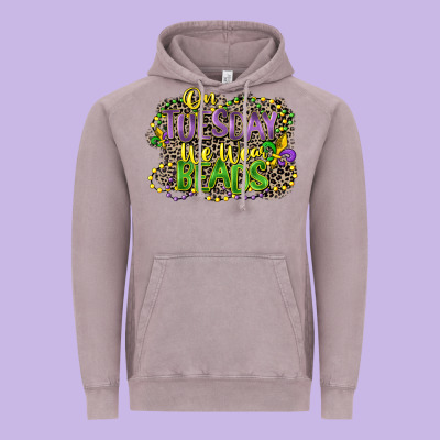 On Tuesday We Wear Beads Vintage Hoodie Designed By Cowgirlartshop