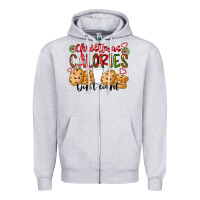 Christmas Calories Dont Count Zipper Hoodie | Teevron