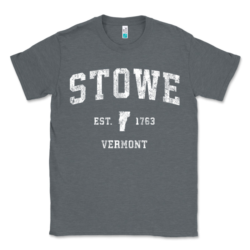 Stowe Vermont Vt Vintage Athletic Sports Classic Tee by minhPixels | Teevron