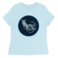 Baby Blue Sea Emperor Transparent Graphic Ladies Tee - Bettercallsaul