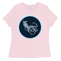 Bubblegum Pink Sea Emperor Transparent Graphic Ladies Tee - Bettercallsaul