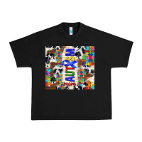 Black autism mom puzzle ribbon Urban Heavy Tee - TumblerDesignByShophia