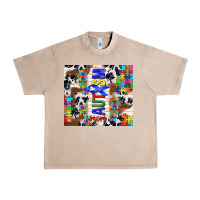 French Oak autism mom puzzle ribbon Urban Heavy Tee - TumblerDesignByShophia