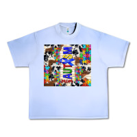 Grape Ice autism mom puzzle ribbon Urban Heavy Tee - TumblerDesignByShophia