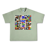 Oil Green autism mom puzzle ribbon Urban Heavy Tee - TumblerDesignByShophia