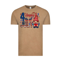 Happy 4th Of July With Gnome Vintage Tee | Teevron